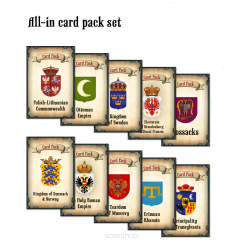 All-in Card pack set / Zestaw kart dla wszystkich frakcji