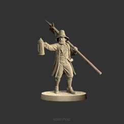 Metal miniature - Watchman