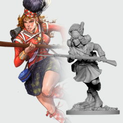 Fiona from 42nd Highlanders (54mm resin)