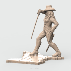 Dixie (28 mm metal) from The Confederate Cavalry