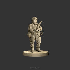 Metal miniature -  Alexandre Dumas